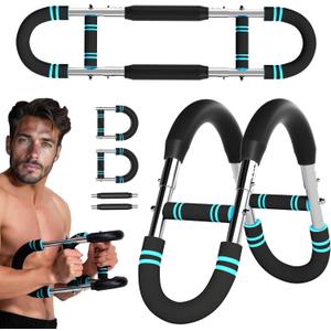 Twister Arm Trainer,Arm Exerciser for Men,Adjustable Chest Expander,Chest Workout Equipment,Arm Bar,Forearms Muscle Training Fitness Equipment,Strength Training Machine for Abdomen,HIPS,Back,Thigh