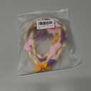 Kids Costume Wig, Rapunzel Wig for Kids, Tiara Headband Girls Tangled Braid with Colorful Flowers, Halloween Christmas Parties Rapunzel Costume Hair for Girls