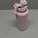 Vesmoon Vessence 32 Oz Stainless Steel Tea Infuser Bottle for Loose Leaf Tea, Water, Herbs, Fruits - Triple Layered Insulated, Leak Proof Bottle with Lid and Clip Handle - 24 Hours Hot/Cold (Denali Lilac)