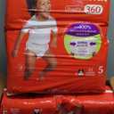 Huggies Size 5 Baby Diapers, Little Movers HuggFit 360 Baby Diapers with 360 Waistband, Size 5 (27+ lbs), 128 Count (2 Packs of 64)