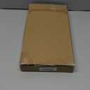 Bamboo Placemats with Fabric Border Set of 4 Natural Bamboo Rectangular Rolling Table Mats for Dining Kitchen Table Heat Resistant Table Protection Brown