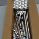 Orthopedic Dog Bed for Small Dogs - Removable Bolsters & cleanable Cover,Elevated Outdoor Dog Bed,Raised Dogs Bed,Easy to Assemble,Up to 75 lbs,Small