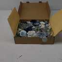 Artificial Wedding Arch Flowers Kit (Pack of 2) for Wedding Arch, Bridal Shower, Ceremony and Reception Backdrop Decoration (Blue Inspiration)