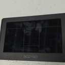 Weather Station Wireless Indoor Outdoor Thermometer: Digital Weather Thermometer with Atomic Clock Temperature Humidity Monitor with Calendar Adjustable Backlight (Matte Black)