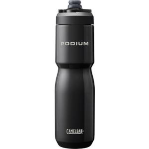 CamelBak Podium Steel Insulated Stainless Steel Bike Water Bottle Black, 22oz