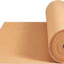 200 Sq. Ft. Cork Roll 48 x 600 Inch Cork Underlayment Roll Sound Insulation Mildew and Moisture Proof for Office Home School DIY Supplies (3mm Thick)