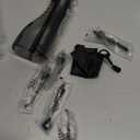 AquaSonic Aqua Flosser - Cordless Rechargeable Water Flosser for Teeth - Waterproof, Portable Oral Irrigator for Dental Cleaning with 5 Jet Tips  Braces Home Travel (Black)