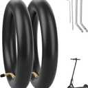2Pack 8.5 Inches Scooter Inner Tube,8.5'' x 2" Inner,8 1/2x2 Pneumatic Tyres for Scooter Gotrax Gxl V2/Xiaomi M365,8.5x2 Electric Scooter Tire Replacement Wheels for Front/Rear,Gas Scooters