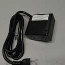 Bostitch Office Konnect Power Hub, Two Outlets Charging Station for Desktop, Shallow Tray Top, Black
