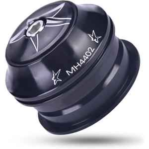 Keenso headsets with 44mm Cups Threadless Aluminium Alloy Headset Replacement Accessory (Black)