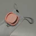 SURITCH Case for Loop Earplugs, Portable Storage Container for Earplugs & Accessories, Pink