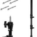 Selens Camera Wall Mount Ring Light Boom Arm, Overhead Light Mounting for Photo Studio Video Ring Light, Strobe Light, Flash, Softbox, Reflector, Max Length 39"