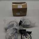 5 Inch Heavy Duty Casters, 2600lbs Capacity (Set of 4) - Industrial Swivel Caster Wheels with Brakes for Workbenches, Carts & Furniture - Floor Protecting & Quiet Roll