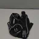 rabbitgoo Dog Harness No Pull with 2 Leash Clips, Adjustable Soft Padded, Reflective Oxford No Choke Pet Vest with Easy Control Handle for Small Dogs, Black, S