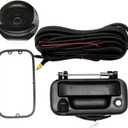 Rear View Camera, w/ Tailgate Handle, Compatible with 2005-2014 Ford F150, 2008-2016 F250 F350 F450 F550 Super Duty, 2007-2010 Explorer, 170 Viewing Angle, Backup Camera Kit, Back Up Reverse Camera (Black)