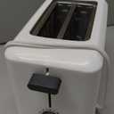 Elite Gourmet ECT-1027 Cool Touch Toaster, 7 Toast Settings Cancel Functions, Slide Out Crumb Tray, Extra Wide 1.5" Slots for Bagels Waffles Specialty Breads, Puff Pastry, Snacks, White