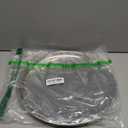 Large Stainless Steel Round Serving Tray,Metal Silver Bar Tray for Displaying Whiskey Flutes,Mirrored Finish Circular Platter,Trays for Home Decor.