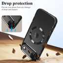 ZIYE Magnetic Case Made for iPhone 17 Air 6.6 Inch [Compatible with MagSafe] Soft TPU Slim Phone Cover Anti-Scratch Drop Protection Clear Phone Case for Women Men, Black