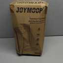 JOYMOOP Mop and Bucket with Wringer Set, Hands Free Flat Floor Mop and Bucket, with 3 Washable Microfiber Pads, Wet and Dry Use, Floor Cleaning System