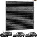 Tacoma Dart Vibe Dedicated CF10374 Cabin Air Filter with Activated Charcoal Layer For 2005-2023 Toyota Tacoma;2013-2016 Dodge Dart;2003-2008 Pontiac Vibe