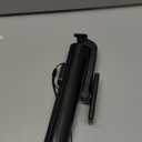 Selfie Stick Travel Tripod for Cell Phone with Remote Control and Phone Holder, Extendable Selfie Stick for iPhone, iPhone Tripod for Video Recording, 50 Inch, Black