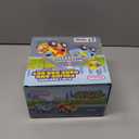 PREXTEX 2 Pack Cartoon Remote Control Cars for Toddlers - Police Car and Race Car with Steering Wheel Controllers and Lights - Different Frequencies Racing Together - Easter Toddler Gift 18+ Months