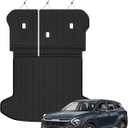 Auxko All Weather Cargo Mat with Backrest Mat Fit for Kia Sportage 2023-2025 2026 TPE Accessoris All Season Guard Odorless Anti-Slip Black