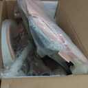 HARPPA 6-in-1 Convertible Baby High Chair for Toddlers, Foldable Highchair with Removable Tray for Eating & Playing, Adjustable 5-Point Safety Harness, Toddler High Chair with PU Cushion, Pink