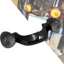 HDBUBALUS Motorcycle Integrated Turn Signals Brake Light Running Lamp Down Light Bar Fit for Harley Touring Street Road Glide 10-23 FLHT 19-22 FLHRXS 17-25 (Gloss Black Housing)