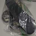 MIBITRI Keyboard Mouse Pad Set, Extended Gaming Mouse Pad+Ergonomics Keyboard Wrist Rest Support, Memory Foam, Easy Typing Pain Relief, 4Pcs XXL Ultra Thick Desk Mat, Dark Academia