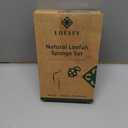 LUFAFY 5Pack (6") Natural Loofah Sponge, Exfoliating Body Scrubber for Shower, Luffa Sponge, Bath & Kitchen  Plant-Based