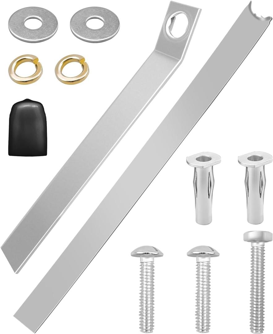 84999 Toilet Seat Anchor Kit for Kohler Toilet Seat Replacement Parts,Bolts & Screws for Kohler Toilet Parts,Compatible with K-84999 K-3386 K-3393 K-3398 K-3564 K-14338 K-3607