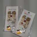 2 x 5-Pack Baby Hair Clips with Christmas Bows, Snowflake & Bell - Soft Duckbill Hair Clips for Infant Girl Holiday Party, Photoshoot Outfits (Assorted Colors)