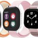 Sport Loop Band Compatible with Apple Watch Band 49mm 46mm 45mm 44mm 42mm 41mm 40mm 38mm Nylon Women Men Stretchy Elastic Braided Replacement Wristband for iWatch Ultra Series 10 9 8 7 6 5 SE 4 3 2 1