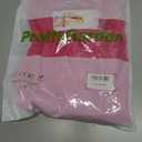 PRETTYGARDEN Women's Tops 2025 Summer Casual Crewneck Short Sleeve Textured Shirts Going Out Work Blouse Basic Tunic Top (Pink, L)