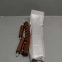 Wood Therapy Guasha Wood Stick Massage Tools, Lymphatic Drainage Massage Stick, Stomach Cellulite Massager, Myofascial Release Tool, Ease Pain Self Body Sculpting, Mountable Handle Double Row 20 Beads