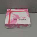 Alemaky 12 Pack Square Claw Clips, Big and Small Neutral Rectangle Hair Claw Clips, Non-slip Matte Large Hair Clips for Women, Strong Hold jaw clip for Thick Thin Hair (Neutral)