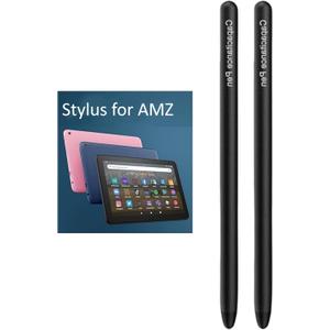 Stylus Pen for AMZ Fire Tablet, Pen for Fire HD 10 Stylus, for Fire Max 11 Pen, for Fire HD 8 Pen, for Fire 7 Pen, for Fire Kids Tablets Touch Screen Stylus Pen (2*Pen-Black)