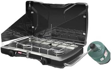 Coleman 2157352 Perfectflow Propane Camping Stove, 2-Burner, 22,000-BTU - Quantity 2
