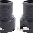 ApplianPar 2Pcs Lower Radiator Hose Connector for Hyundai Elantra Sonata Tucson for Kia Optima Sportage
