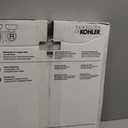 KOHLER 20110-96 Brevia, Slow Close Toilet Seat, Elongated Toilet Seat, Grip-Tight Bumpers Quick-Attach Hardware, Biscuit