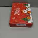 scenicamp 4 Pairs Funny Christmas Socks Magnetic Holding Hands Socks Novelty Christmas Stocking Stuffers Xmas Secret Santa Gag Gifts for Women Men Couples