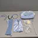 iTVTi Princess Cinderella Costume for Girls Halloween Carnival Fancy Dress for Cosplay, Light Blue, 3-4 Years(Tag 110)