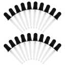 eBoot Plastic Transfer Pipettes Eye Droppers for Lab Science Art Essential Oil with Silicone Bulb, 20 Pack