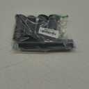 6pcs Crystal Chandeliers Chandelier Base Sleeve Crystal Parts Candle Covers Candle Sleeves Hanging Light s Metal Base Covers Socket s (Black)