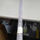 Frameless Shower Door Bottom Seal Shower Sweep with Drip Rail for 1/2" Glass,36" Long, Vinyl, Clear