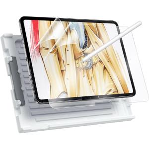 ESR 2 Pack Paper-Feel Screen Protector for iPad Air 11 Inch M4/M3/M2 (2026/2025/2024, 8th/7th/6th Gen), Write and Draw Like on Paper, Scratch Protection with Easy Application Tray, Thin and Responsive