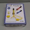 TEMI Rocket Launcher for Kids, 12 Foam Rockets and Launcher Pad, Launch up to 100+ft, Kids Outdoor Toys, Birthday Gift Toys for Kids Boys Girls Age 3 4 5 6 + Years Old