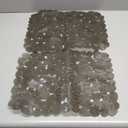 2 Pack Cushioning Sink Accessories Soft PVC Mats Sink Net Dish Drying Mat for Drying Dishes and Avoiding Scratches