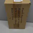 700 Count 12 x 20 Inches Clear Plastic Produce Bags Roll, Clear Grocery Bag for Bread, Fruits, Vegetable, Kitchen, 350 Bags/ Roll - 2 Rolls